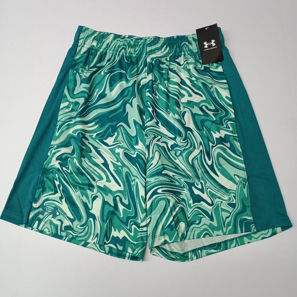 Under‎ Armour Men's Print Shorts Size M Green Camouflage